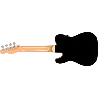Fender Fullerton Telecaster Concert Ukulele in Black | Electro-acoustic