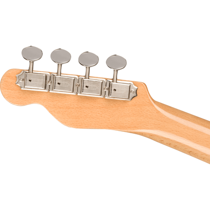 Fender Fullerton Telecaster Concert Ukulele in Black | Electro-acoustic