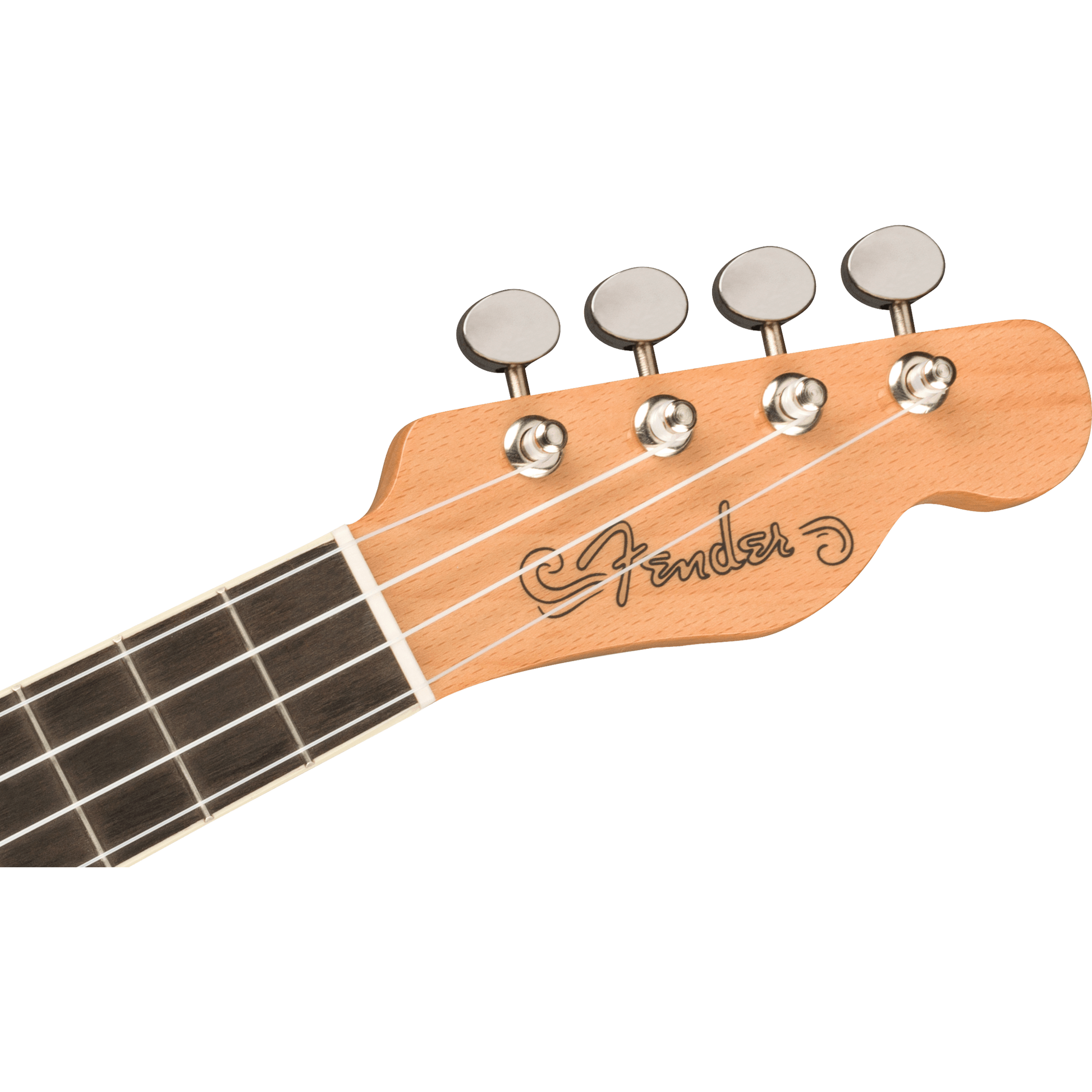 Fender Fullerton Telecaster Concert Ukulele in Black | Electro-acoustic