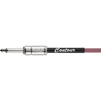 Fender Contour Series Instrument Cable 4.5m | Burgundy Mist