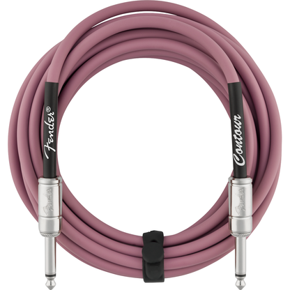 Fender Contour Series Instrument Cable 4.5m | Burgundy Mist