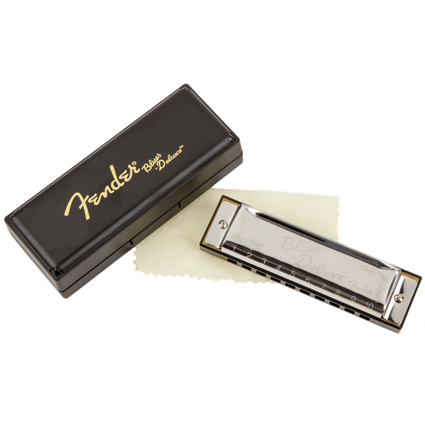Blues Deluxe Harmonica by Fender | Key of C