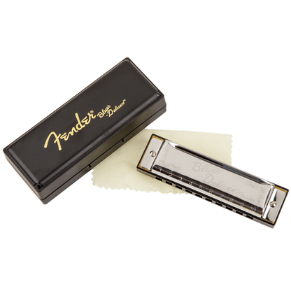 Blues Deluxe Harmonica by Fender | Key of D