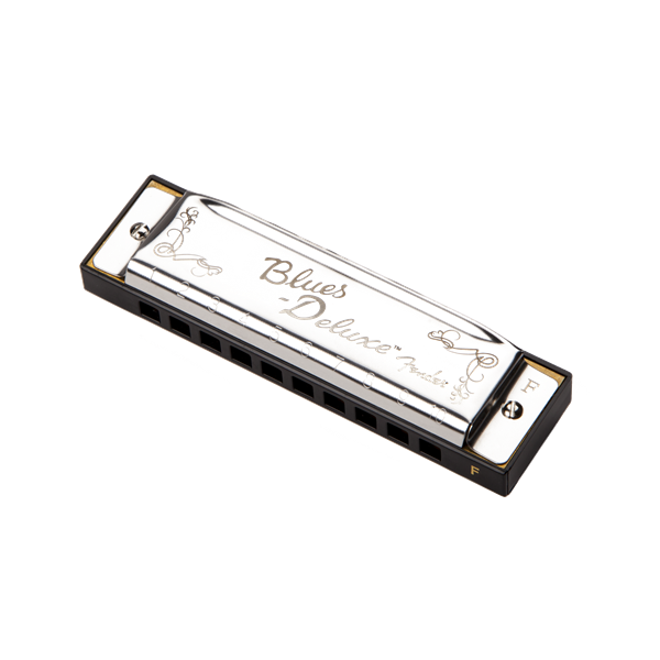 Blues Deluxe Harmonica by Fender | Key of F
