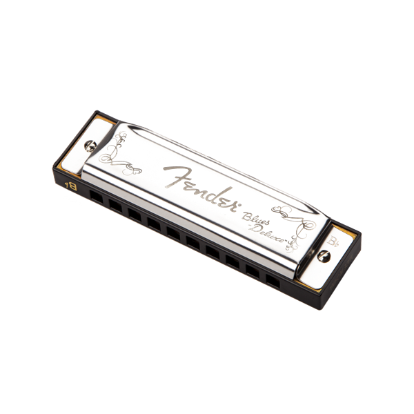 Blues Deluxe Harmonica by Fender | Key of B Flat
