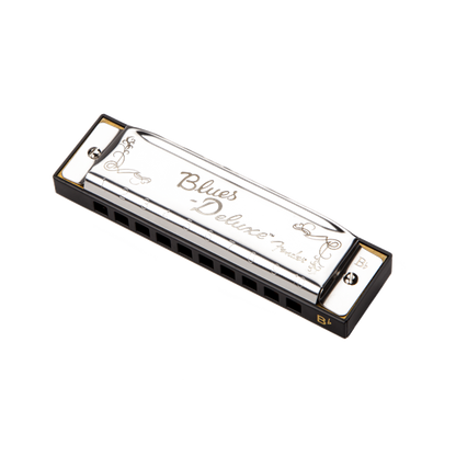 Blues Deluxe Harmonica by Fender | Key of B Flat