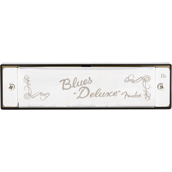 Blues Deluxe Harmonica by Fender | Key of B Flat