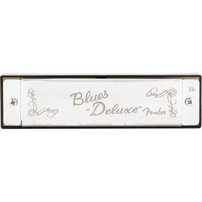 Blues Deluxe Harmonica by Fender | Key of B Flat
