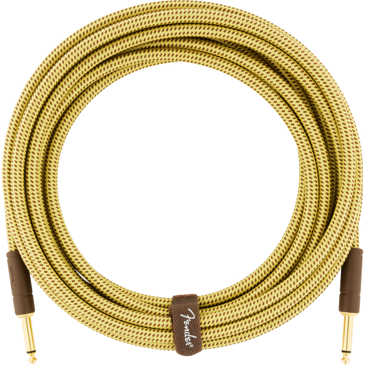 Fender Deluxe Series Instrument Cable 3m | Tweed