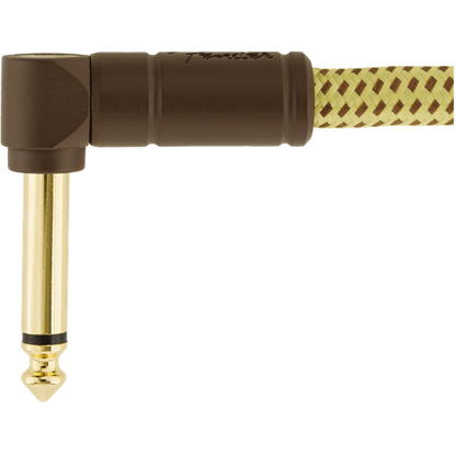 ​Fender Deluxe Series 3m Instrument Cable | Tweed Colours, Straight/Angle