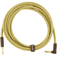 ​Fender Deluxe Series 3m Instrument Cable | Tweed Colours, Straight/Angle