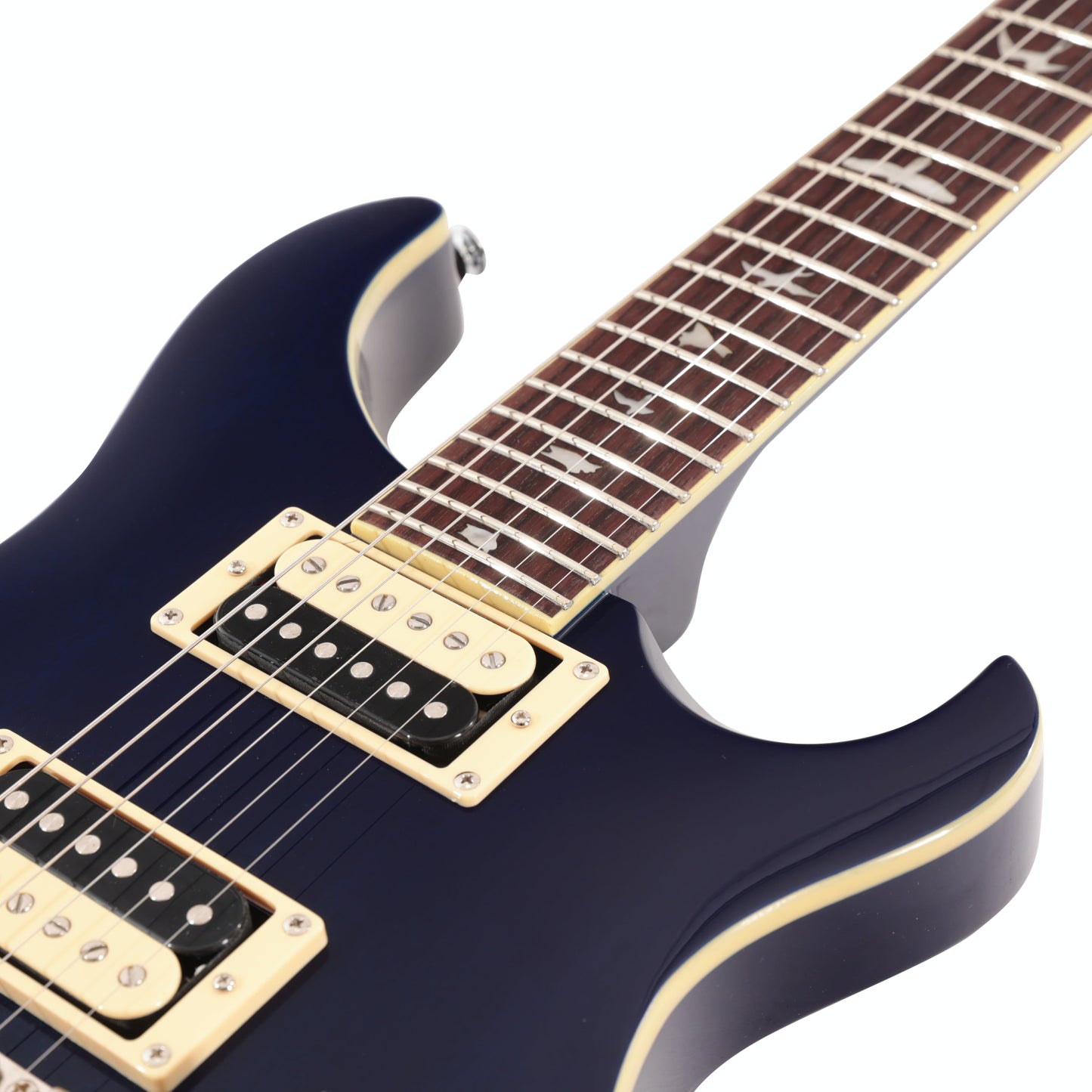 PRS SE Standard 24 Birds Electric Guitar | Translucent Blue | ST4TB