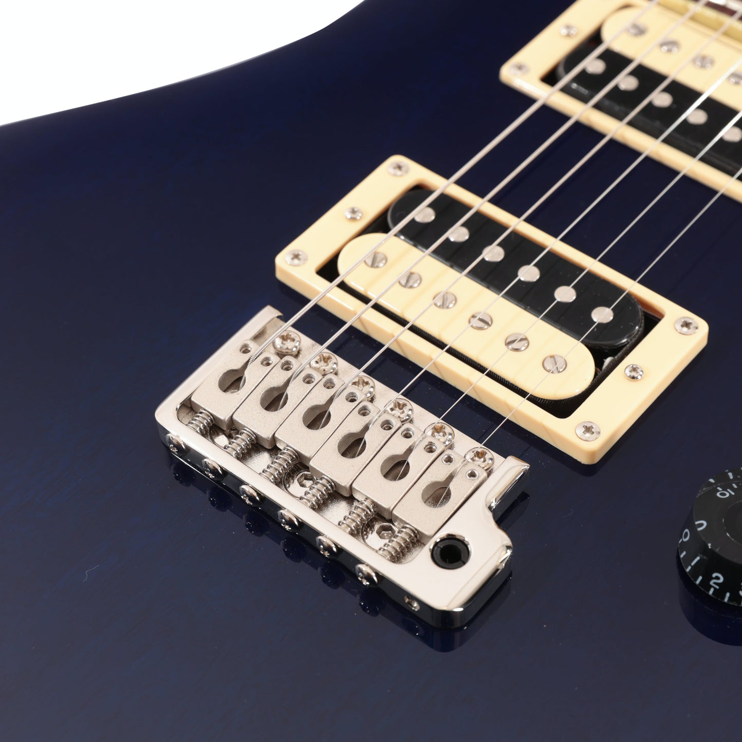 PRS SE Standard 24 Birds Electric Guitar | Translucent Blue | ST4TB