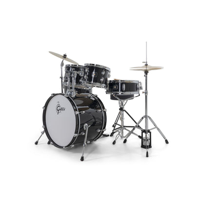 Gretsch Renegade Acoustic Drum Set | 10” and 12” Toms, 14” Floor Tom, 20” Kick Drum, 14” Snare Drum | Black Mist