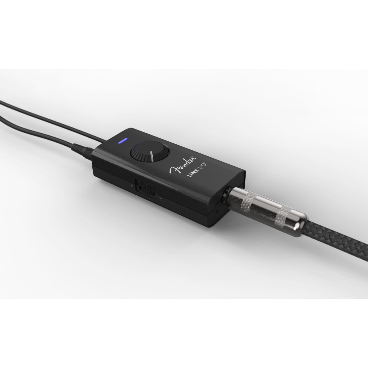 Fender Link I/O Audio Interface | USB-C Connection | 24-bit / 96kHz Audio | Pocket Sized | Black