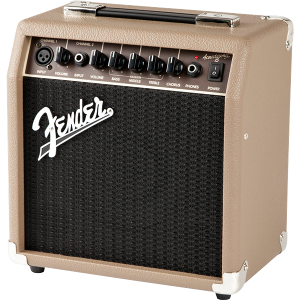 Acoustasonic 15 by Fender | 15W Acoustic Guitar Amp