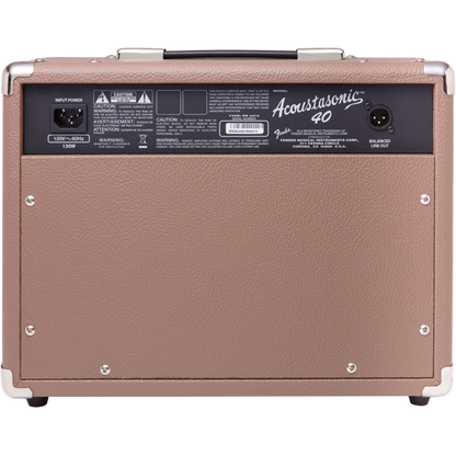 Acoustasonic 40 by Fender | Acoustic Guitar Amp 40W