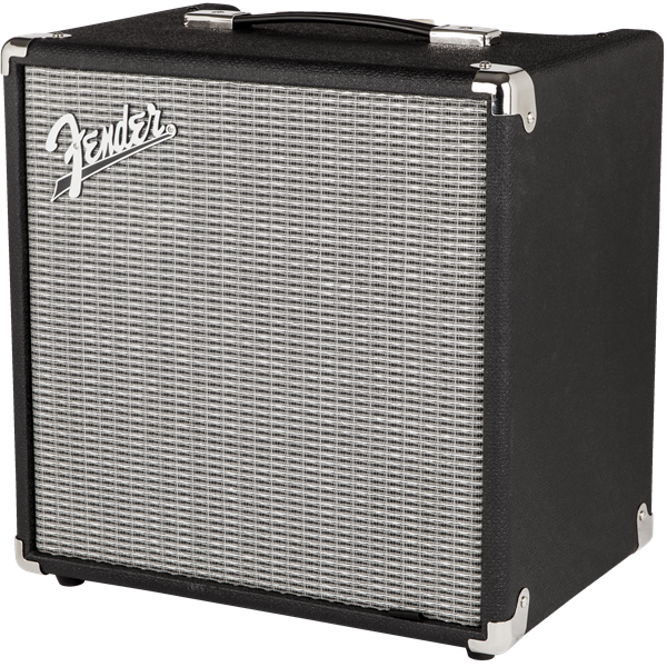 Fender Rumble 25 V3 Bass Amp | Built in Overdrive | EQ Controls | Aux in and Headphone Out