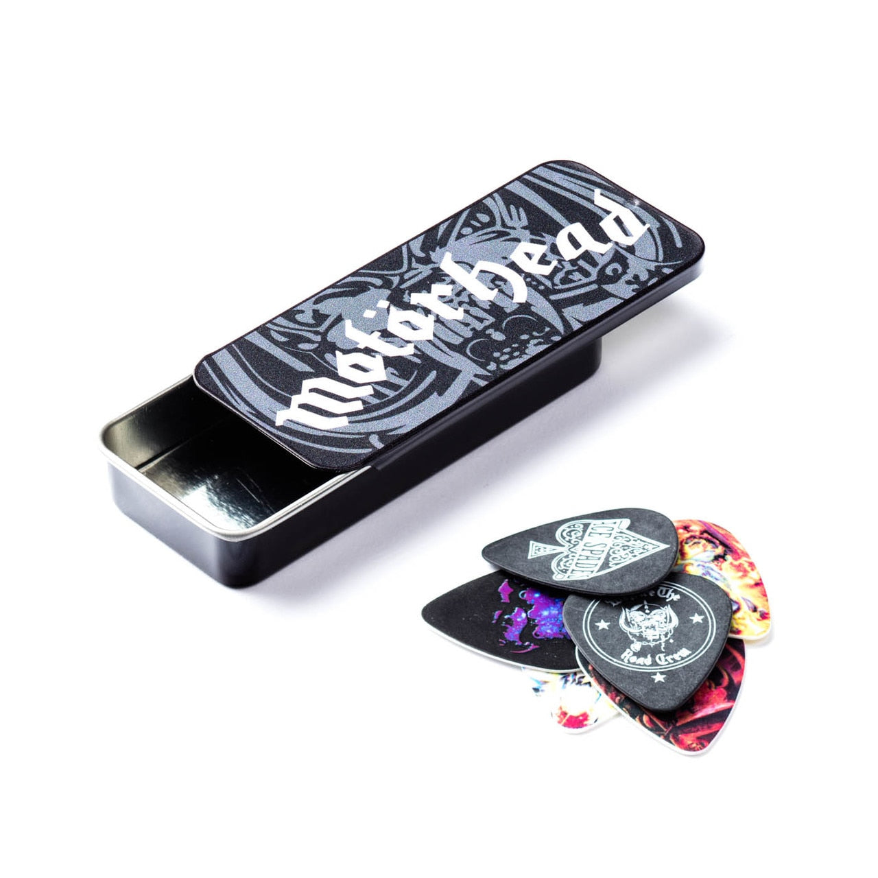 Motörhead Album Art Pick Tin by Dunlop | 6 Plectrums in Collectors Tin