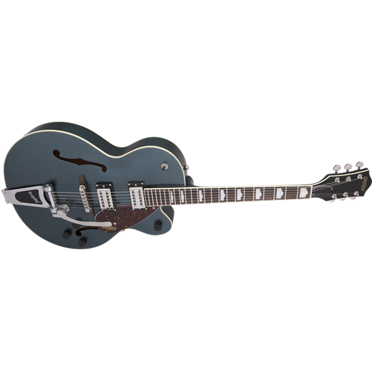 Gretsch G2420T Streamliner Hollow Body Guitar with Bigsby | Gunmetal | Hard Case Included