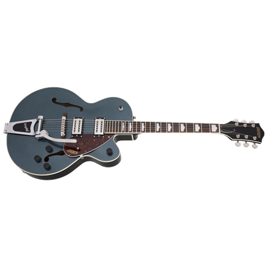 Gretsch G2420T Streamliner Hollow Body Guitar with Bigsby | Gunmetal | Hard Case Included