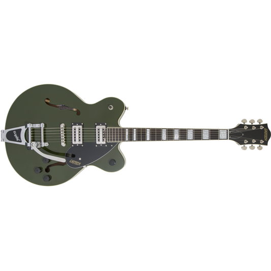 Gretsch G2622T Streamliner | Center Block | Bigsby Tremolo | Torino Green | Hollow Body Guitar | Hard Case Included