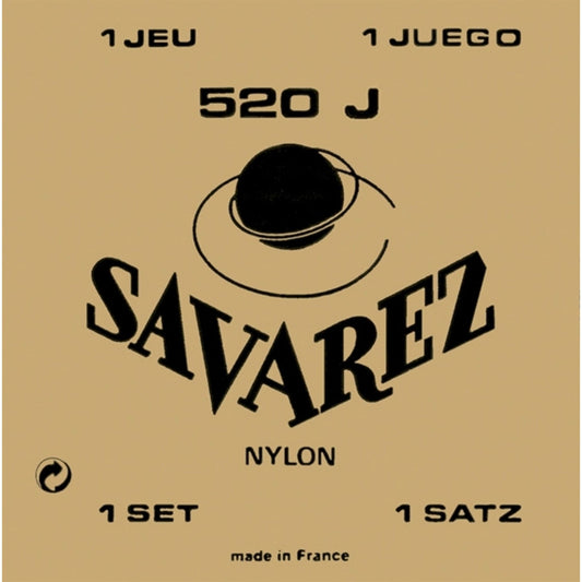 Classical Guitar Strings Savarez Traditional Concert 520J | High Tension Strings