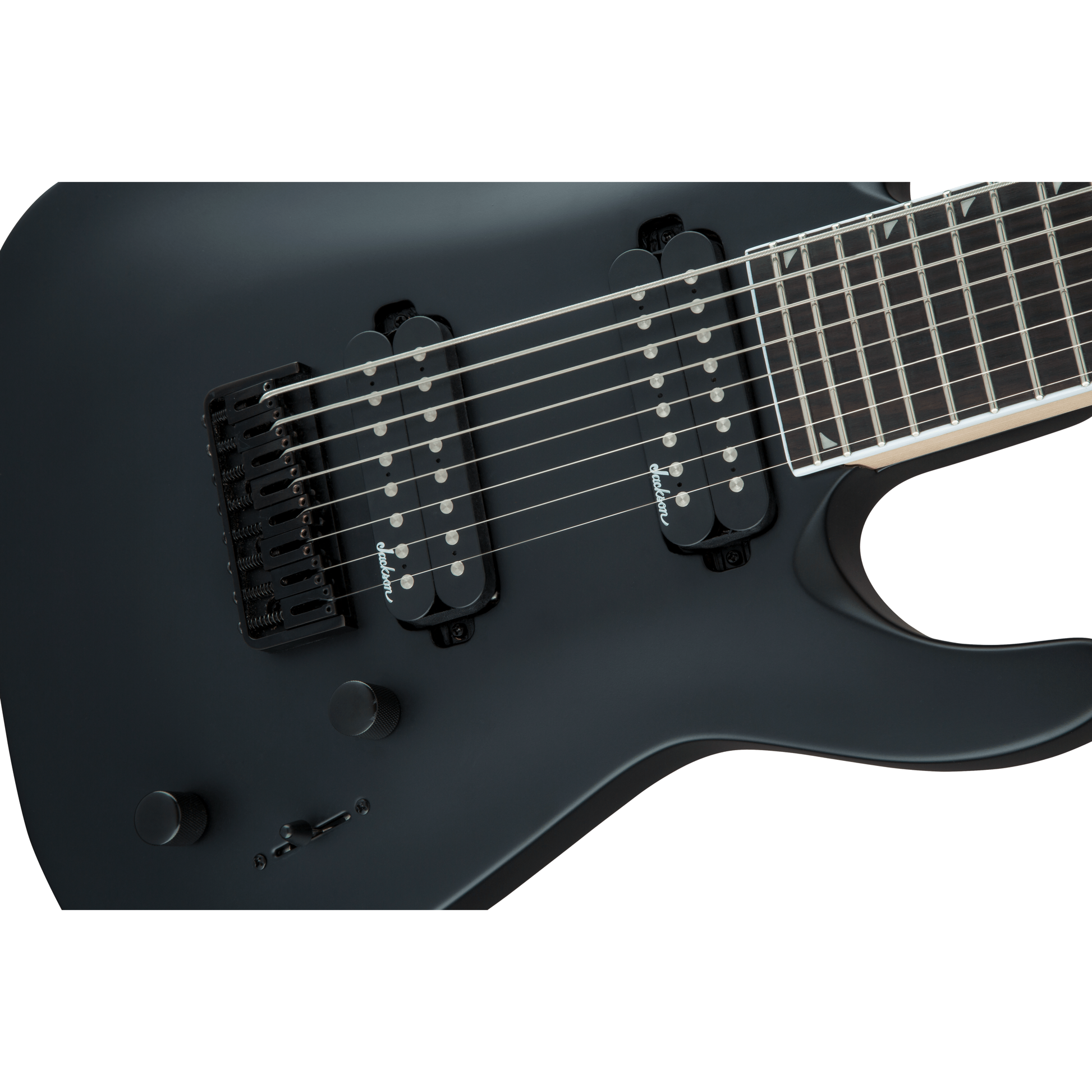 Jackson JS 32-8 DKA HT Arch Top 8-String Electric Guitar | Amaranth Fingerboard | Satin Black