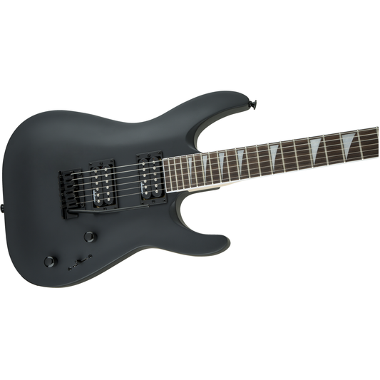 Jackson JS22 DKA Electric Guitar in Satin Black with Amaranth Fretboard