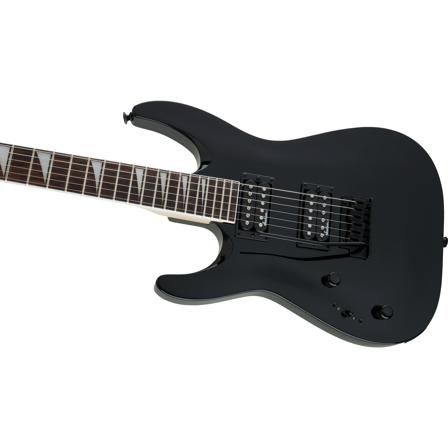 Jackson JS22 Dinky Arch Top Electric Guitar | Left-Handed | Amaranth Fretboard | Gloss Black