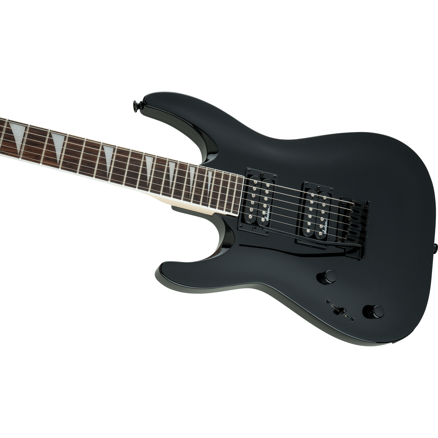 Jackson JS22 Dinky Arch Top Electric Guitar | Left-Handed | Amaranth Fretboard | Gloss Black