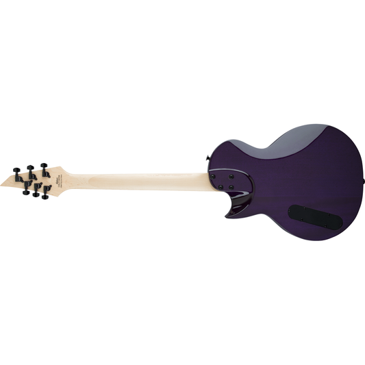 Jackson JS22Q Monarkh SC Electric Guitar | Amaranth Fingerboard | Transparent Purple Burst