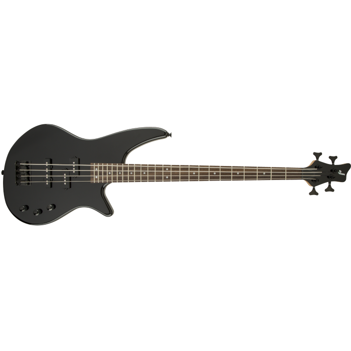 Jackson JS Series Spectra Bass Guitar JS2 in Gloss Black | 24 Frets | Active or Passive Pickup Selector
