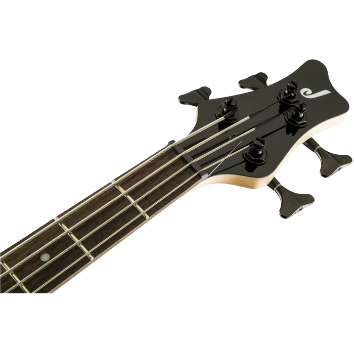 Jackson JS Series Spectra Bass Guitar JS2 in Gloss Black | 24 Frets | Active or Passive Pickup Selector