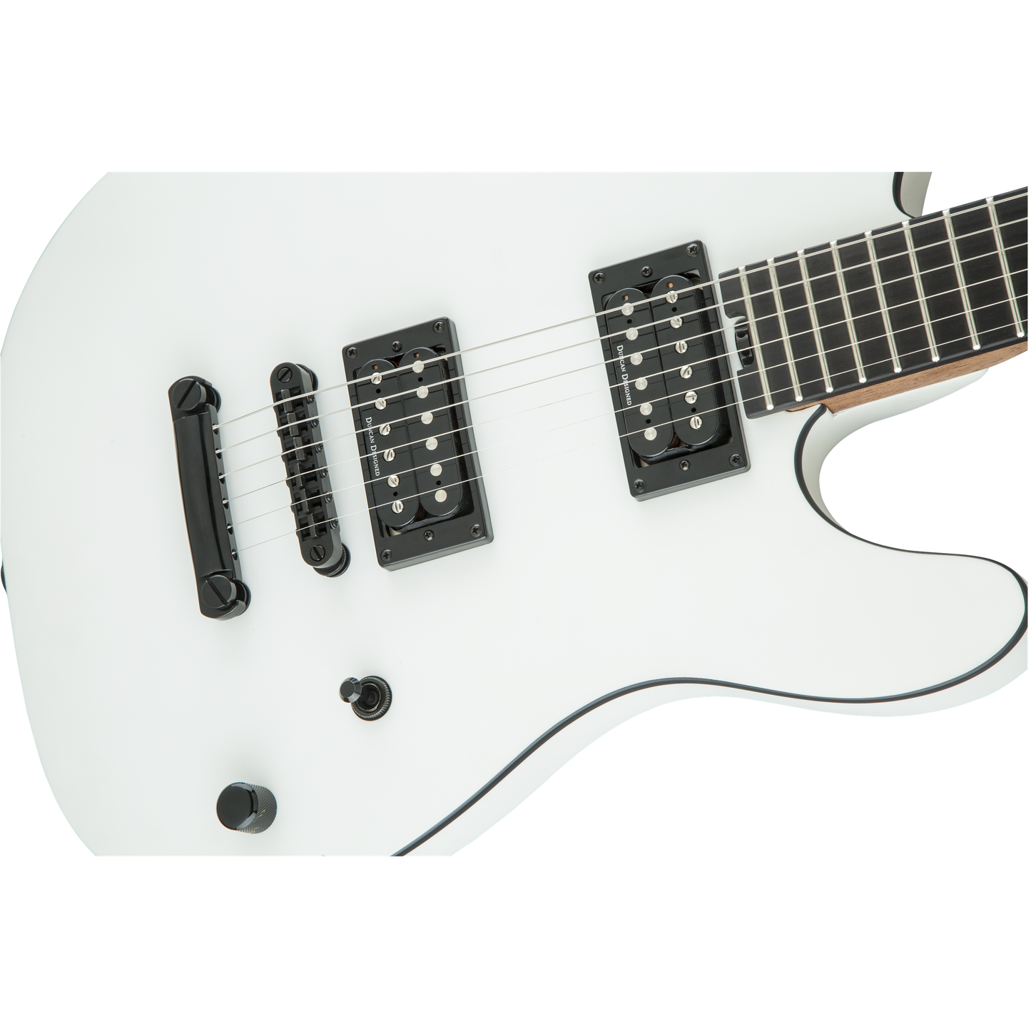 Electric Guitar Charvel® Joe Duplantier Signature Pro-Mod San Dimas® Style 2 HH, Ebony Fingerboard, Satin White