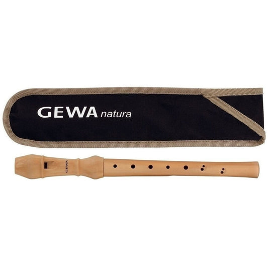 Gewa C-Soprano Recorder Natura | Wooden | Natural Color | Perfect for Beginners