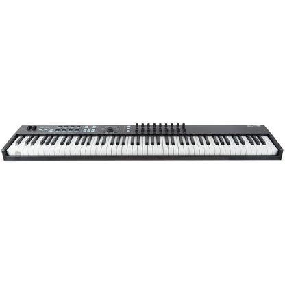 KeyLab Essential 88 Black by Arturia | MIDI keyboard, 88 note great feeling, light-weight Master Controller