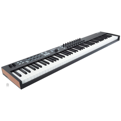 KeyLab Essential 88 Black by Arturia | MIDI keyboard, 88 note great feeling, light-weight Master Controller
