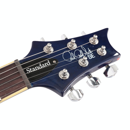 PRS SE Standard 24 Birds Electric Guitar | Translucent Blue | ST4TB