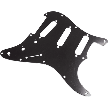 Pickguard Black | 3 Ply | Type Stratocaster | By Yellow Parts | ADI EZ1100B
