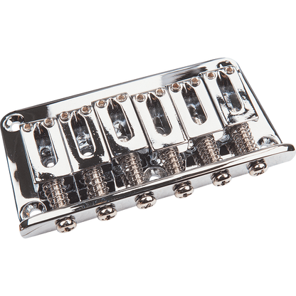 Non tremolo bridge, chrome by Yellow Parts