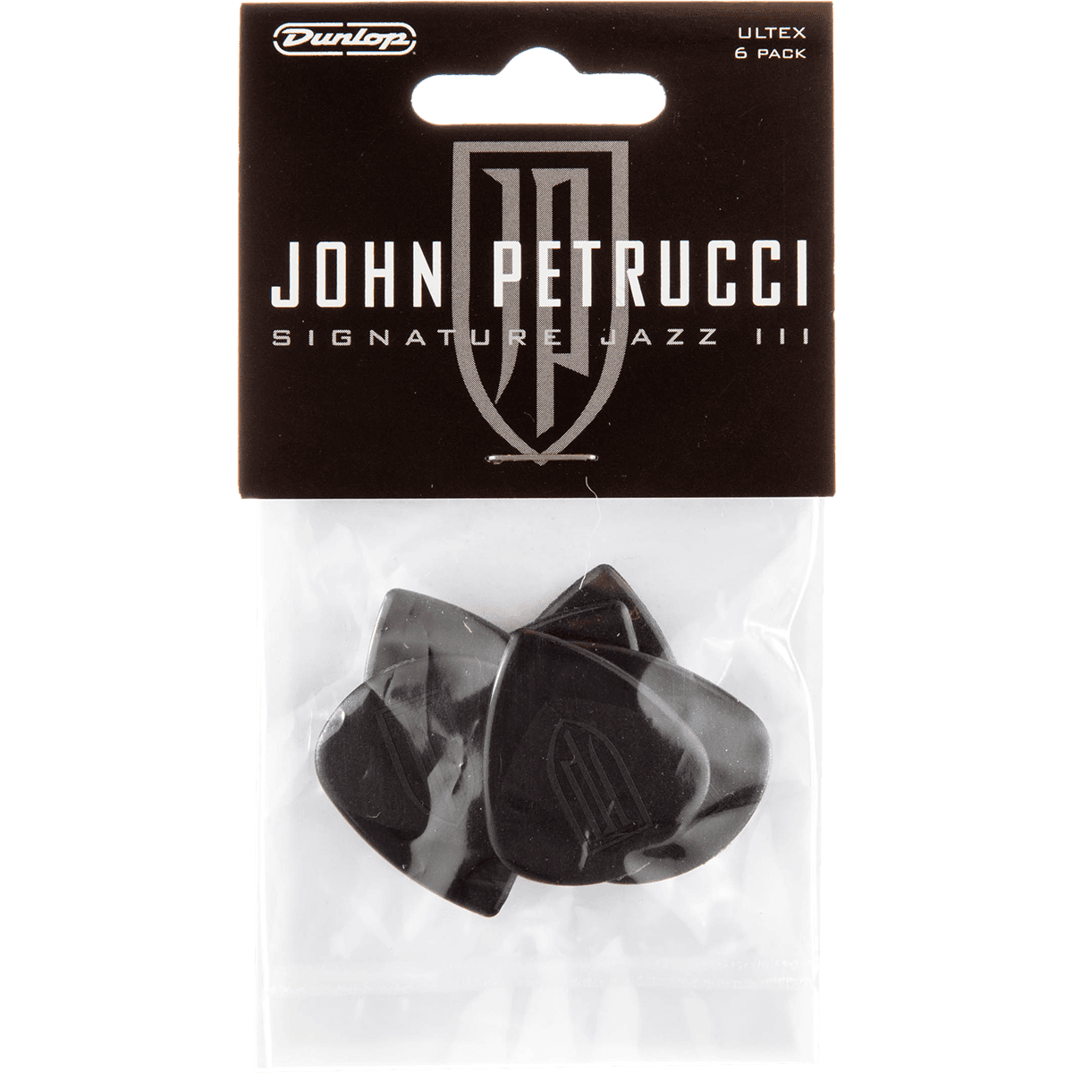 John Petrucci Signature Jazz III Guitar Picks by Dunlop | Bag of 6