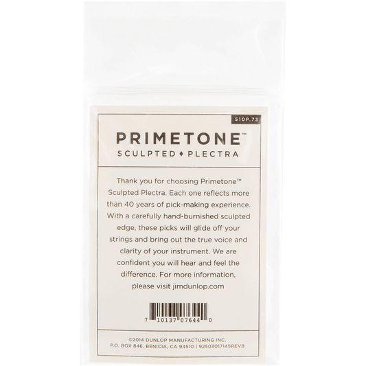 Dunlop Primetone Standard Grip 0.73mm Guitar Picks | Bag of 3