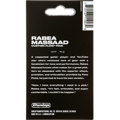 Dunlop Rabea Massaad Signature Custom Flow Guitar Picks | Pack of 6