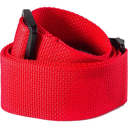 Red Polypro Guitar/Bass Strap by Dunlop | ADU D07-01RD