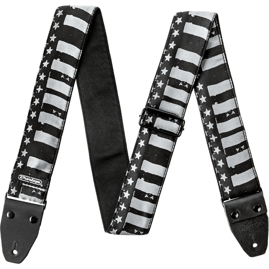 ​Dunlop Jacquard Guitar Strap Stars & Stripes | ADU D6713