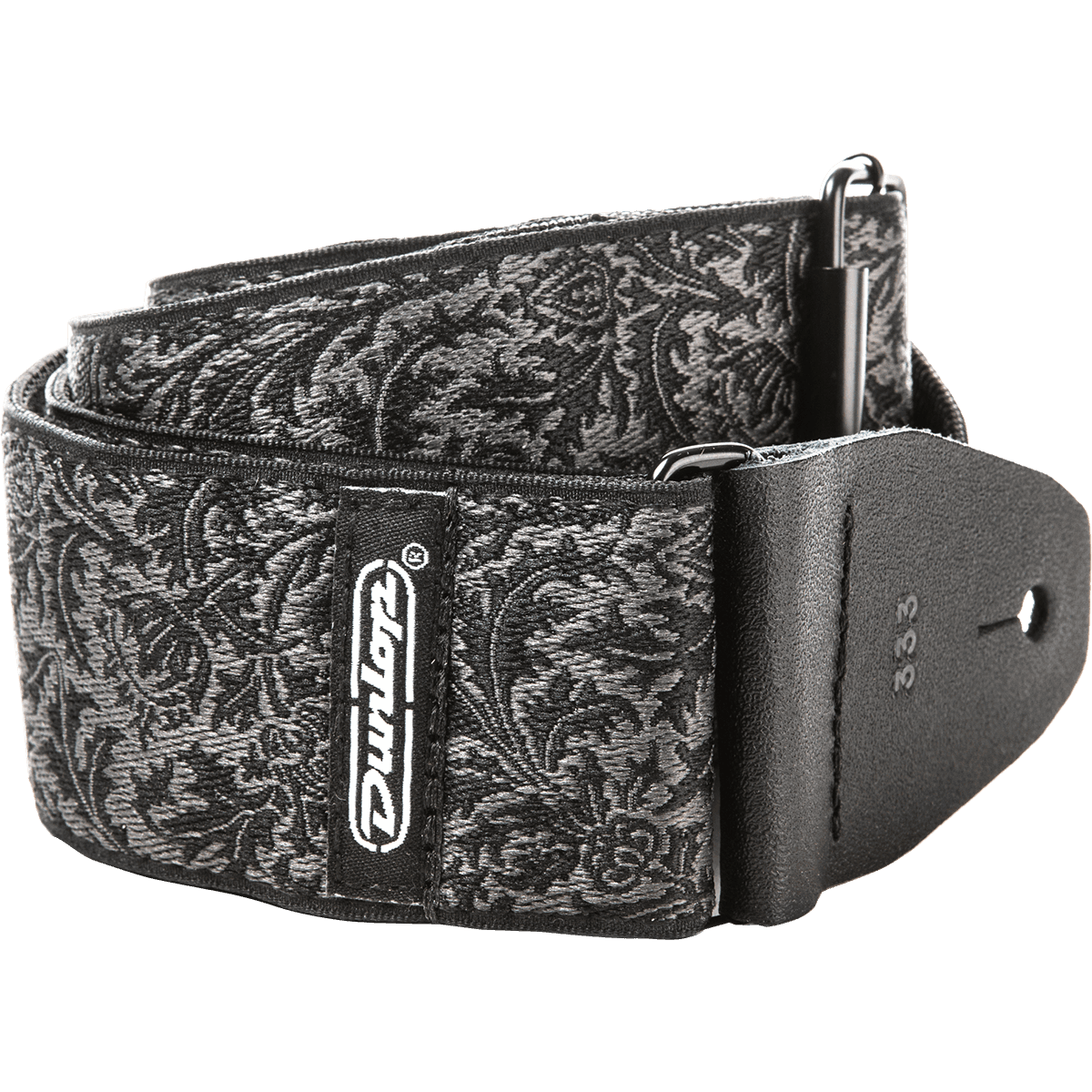 Dunlop Jacquard Guitar Strap Black Thistle
