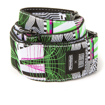 Dunlop ILOVEDUST Jacquard Guitar Strap ILD16 Tempest Fuzz