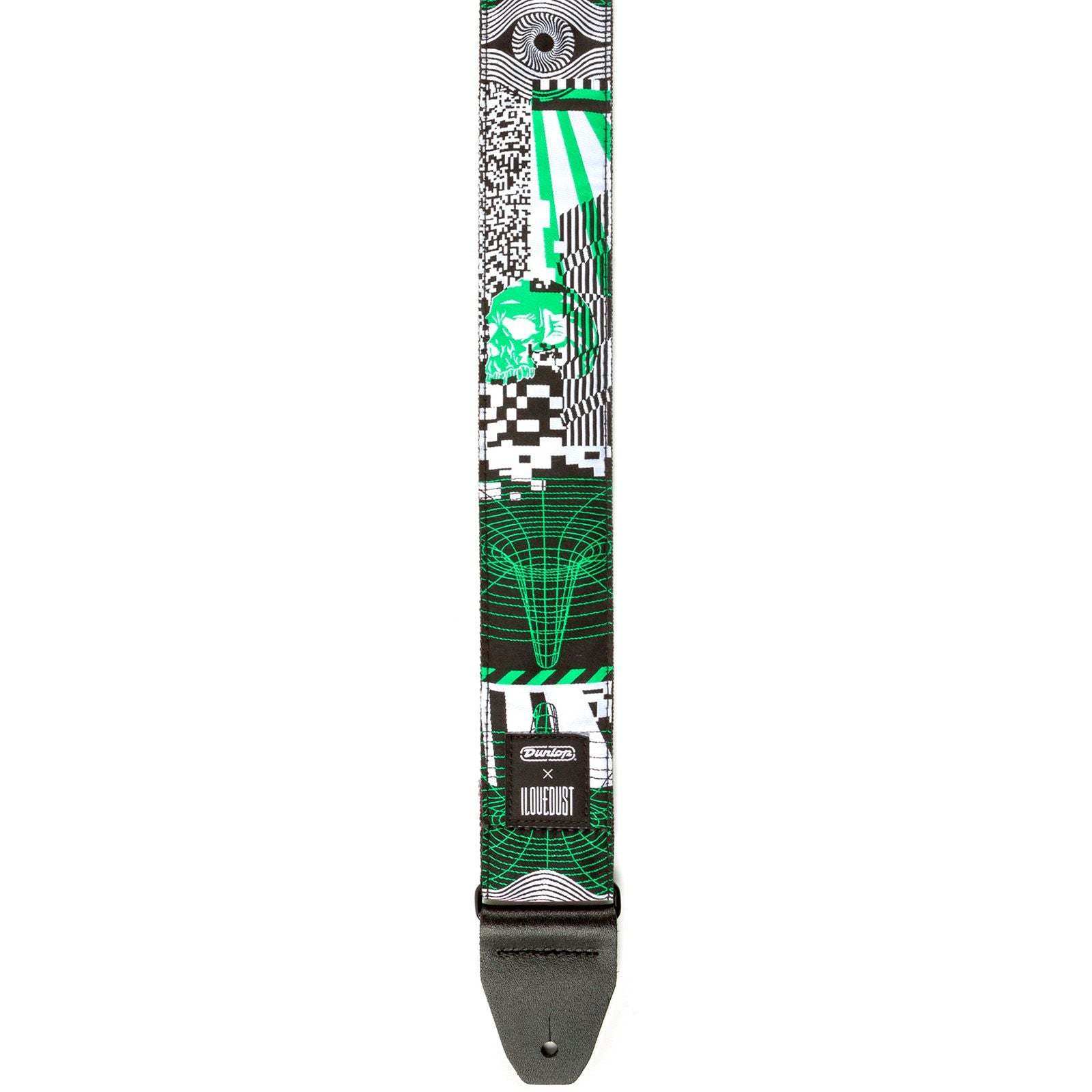 Dunlop ILOVEDUST Jacquard Guitar Strap ILD16 Tempest Fuzz