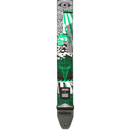 Dunlop ILOVEDUST Jacquard Guitar Strap ILD16 Tempest Fuzz